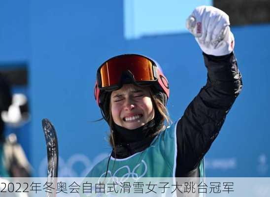 2022年冬奥会自由式滑雪女子大跳台冠军