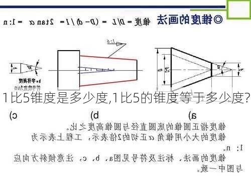 1比5锥度是多少度,1比5的锥度等于多少度?