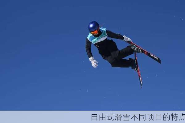 自由式滑雪不同项目的特点