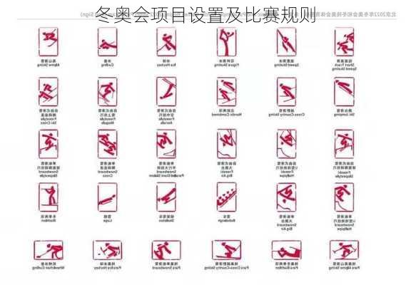 冬奥会项目设置及比赛规则