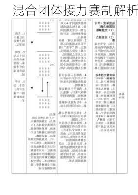 混合团体接力赛制解析