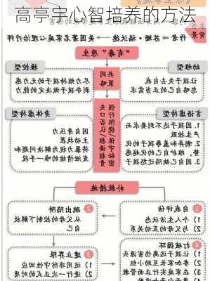 高亭宇心智培养的方法