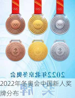 2022年冬奥会中国新人奖牌分布