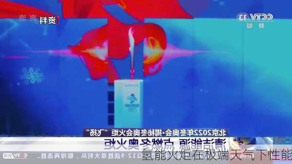 氢能火炬在极端天气下性能