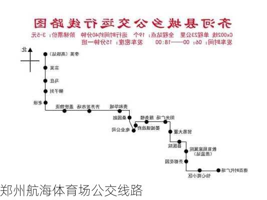 郑州航海体育场公交线路