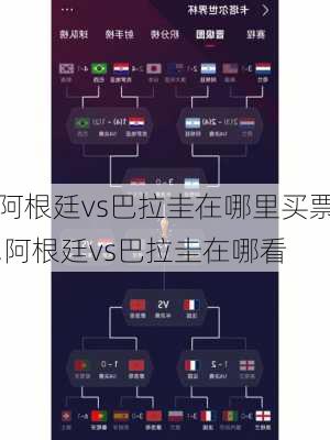 阿根廷vs巴拉圭在哪里买票,阿根廷vs巴拉圭在哪看
