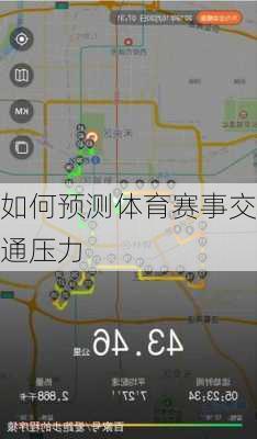 如何预测体育赛事交通压力