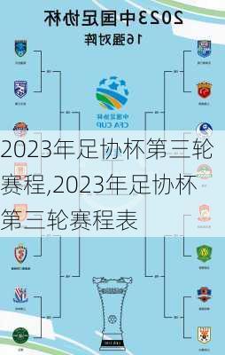 2023年足协杯第三轮赛程,2023年足协杯第三轮赛程表