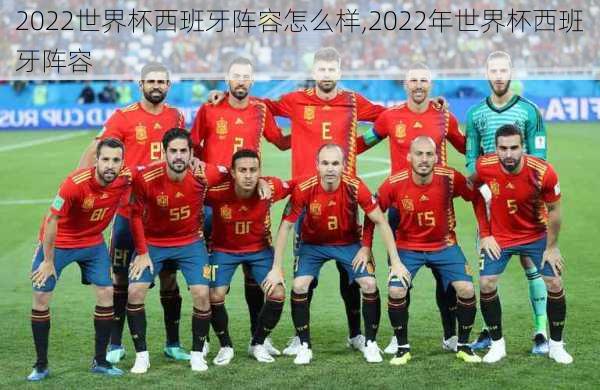 2022世界杯西班牙阵容怎么样,2022年世界杯西班牙阵容