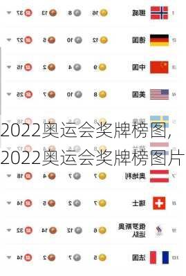 2022奥运会奖牌榜图,2022奥运会奖牌榜图片