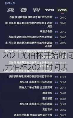 2021尤伯杯开始时间,尤伯杯2021时间表