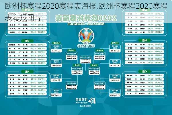 欧洲杯赛程2020赛程表海报,欧洲杯赛程2020赛程表海报图片