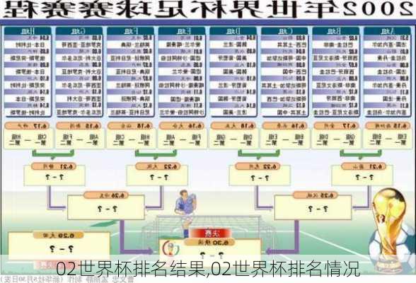 02世界杯排名结果,02世界杯排名情况