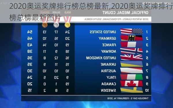 2020奥运奖牌排行榜总榜最新,2020奥运奖牌排行榜总榜最新图片