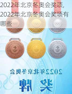 2022年北京冬奥会奖项,2022年北京冬奥会奖项有哪些