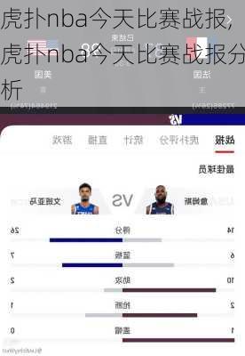 虎扑nba今天比赛战报,虎扑nba今天比赛战报分析