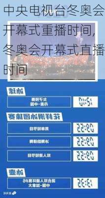 中央电视台冬奥会开幕式重播时间,冬奥会开幕式直播时间