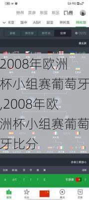 2008年欧洲杯小组赛葡萄牙,2008年欧洲杯小组赛葡萄牙比分