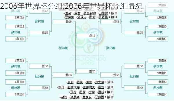 2006年世界杯分组,2006年世界杯分组情况