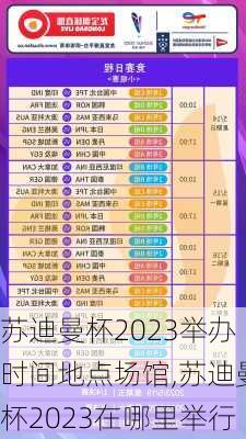 苏迪曼杯2023举办时间地点场馆,苏迪曼杯2023在哪里举行