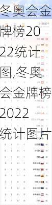 冬奥会金牌榜2022统计图,冬奥会金牌榜2022统计图片