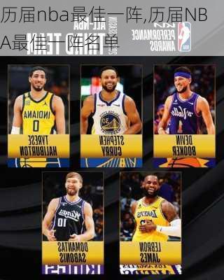 历届nba最佳一阵,历届NBA最佳一阵名单