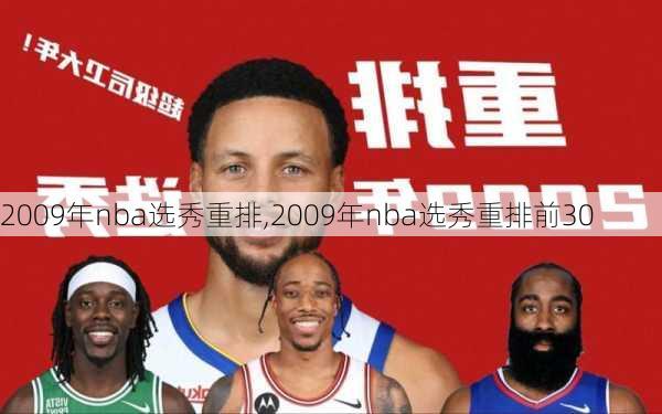 2009年nba选秀重排,2009年nba选秀重排前30