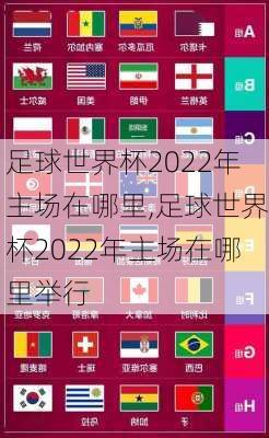 足球世界杯2022年主场在哪里,足球世界杯2022年主场在哪里举行