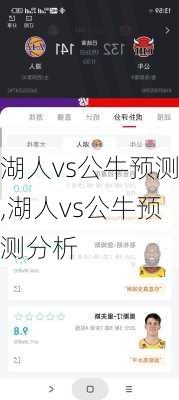 湖人vs公牛预测,湖人vs公牛预测分析