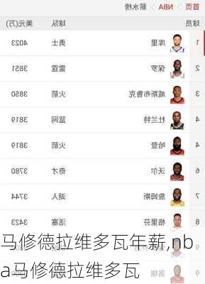 马修德拉维多瓦年薪,nba马修德拉维多瓦