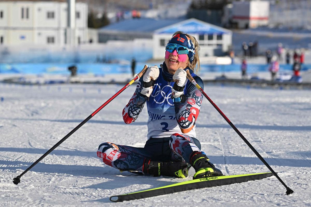 2022年冬奥会越野滑雪女子双追逐赛首金